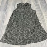 Anthropologie Postmark High Turtleneck Mock Gray Sleeveless Women's Top; small Photo 7