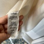 Wilfred Aritzia NEW  white mayet crepe moto‎ jacket size XXS Photo 2