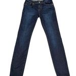 Madewell Dark Wash Mid Rise Denim Skinny Blue Jeans Pants size 26 Photo 2