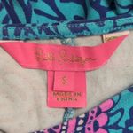 Lilly Pulitzer  Ophelia Swing Dress Bermuda Blue Ocean Motion Preppy Knit Size S Photo 5