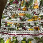 Farm Rio  FRUIT ORCHARD OFF-WHITE MINI DRESS, Medium, $255 Photo 13