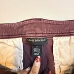 Lane Bryant Purple Lyocell Blend Utility Style Plus Size Pants Sz 22 Workwear # Photo 2