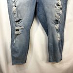 Torrid  Plus Size 26 Jeans Skinny Ripped‎ Distressed Blue High Rise 1638 Photo 3