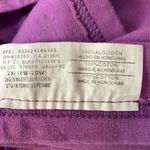 Just My Size  Relaxed Fit Purple Tee Photo 3