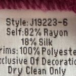 Johnny Was Devi velvet tasseled top NWT Photo 10