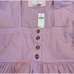 Anthropologie  Long Sleeve Denim Babydoll Mini Dress Size Large NWT Photo 4