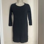 James Perse  Raglan Sweatshirt Dress Cotton Gray NWT Size 0 Photo 3
