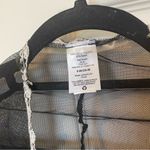 Elegant Black and White Lace Kimono/Swimsuit Coverup Size M Photo 1