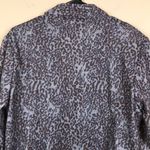 Tommy Hilfiger Women’s Leopard Print Military Style Open Front Blazer Jacket Photo 8
