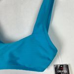 NWT Salt + Cove Variegated Ribbed Bralette Bikini Top Blue Size XS NEW Photo 3