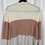Madewell Antique Cream Colorblock Stripe Wool Blend Kent Cardigan Sz.2x NWT Photo 12