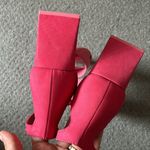 Gianni Bini New GB Late-Nite Colorblock Suede Ankle Tie Dress Sandals Photo 4