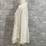 Soft Surroundings  Cream Button Down Shirt Photo 2
