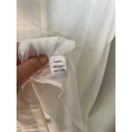 Francesca's  Alya White Sleeveless Embroidered Sheath Dress Ivory With Metallic M Photo 6