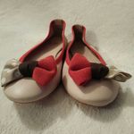 Onako Italy ballet bow flat Red Size 8 Photo 6