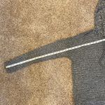 Lucky Brand Striped Gray Hooded Sweater Photo 5
