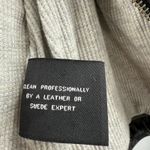 R&R Surplus Leather Vest Size Medium Womens Black/Brown Gray Cinch Waist Soft Black Photo 15