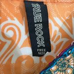 Pure Rock Vibrant Boho Swim Cover Caftan or Mumu – Free Size Orange Size undefined Photo 8
