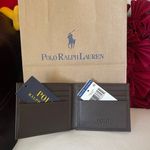 Polo Ralph Lauren wallet NWT in brown leather NWT Photo 6