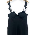 NBD x Naven Serena Ruffled Strap Sleeveless Jumpsuit in Black size Large Photo 3