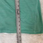 Athleta Shadow Stripe Chi Short Sleeve Sz SP In Teal/Green Photo 5