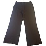 St John Collection Amaretto Knit Wide Leg Pants Womens Size 14 Brown Wool Blend Photo 1