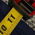 Isaac Mizrahi New Blue Pebble Knit Culottes with White Lace Floral Trim LP Photo 12