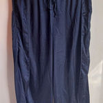 BB Dakota  Women's Size 2XL Black Open Wide Leg‎ Pants Elastic Waistband Flowy Photo 0