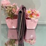 Salvatore Ferragamo Pink Lizard Skin Wallet Photo 8