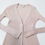 autumn cashmere Cotton by Cream Rib Long Knit Cardigan Photo 9