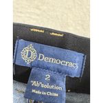 Democracy  “Ab” Solution Denim Jean Shorts Casual Stretch Cargo Women’s Sz 2 Photo 4