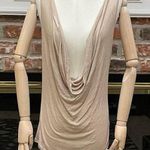 Cozy Casual Cozy S&S Casual plunging neckline top with lace panel / S / Excellent co… Photo 0