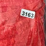 Eileen Fisher  Knit Top Textured Short Sleeve Organic‎ Cotton Blend Red M Photo 6