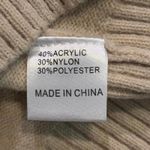 Princess Polly Women's Oversized Sweater Vest Beige L/XL Preppy Photo 3