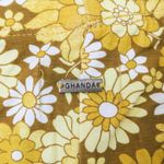 Ghanda Rosa Flares Brown Sadie Floral Bell Bottom Pants Yellow Size XS Photo 9