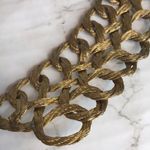 Vintage 60’s Wire Belt Gold Tone Metal Geometrical Belt adjustable castlecore Photo 6