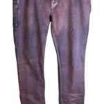 Purple‎ Denim Jeans Distressed Wash Casual Everyday Style Purple Size undefined Photo 0