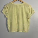 Wilfred  green Yellow Women's Crop Top Short sleeve  Size large Photo 6