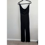 Misha Moyra Black Glam Sleeveless Pantsuit Womens Size 4 Photo 3