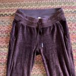 Lululemon  DARK PURPLE VELOUR VELVET JOGGER PANTS LOUNGE Photo 4