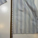 Gap Wide Leg Crop Striped Pants Womens 8R Blue Photo 5