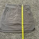 Athleta  light gray mini tennis skirt size 2 Photo 7