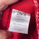 Koch  cherry red tweed Lila crop top sz M Photo 7