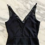 Topshop  Black Lace Back Romper • Sz 4 Photo 4