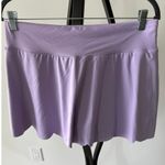 NEW Curvy 2x Golf Pickleball Purple Scallop Ruffle Sporty Skirt Wide Band Photo 3