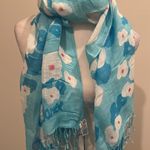 Diane Von Furstenberg NWT  Linen Blend Lightweight Scarf Photo 1