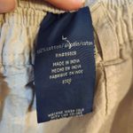 Gloria Vanderbilt  Shorts Womens Size Large Beige PullOn Drawstring Casual Cotton Photo 2