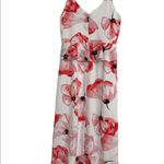 H by Halston Dress Floral Hi Low Pink Black White Wedding Bridal Prom Medium Photo 6