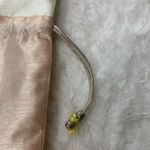 ⭐️ Beige & Cream Oriental Style Drawstring Bag Pouch Tan Photo 6