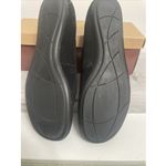 Coldwater Creek  Cross Band‎ Flats Black Suede 9 1/2 M Women's Leather Photo 6